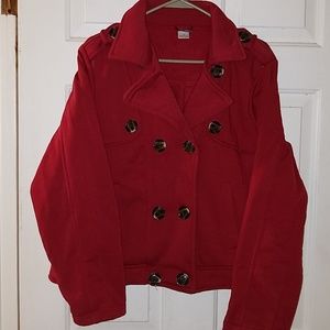 Red jacket